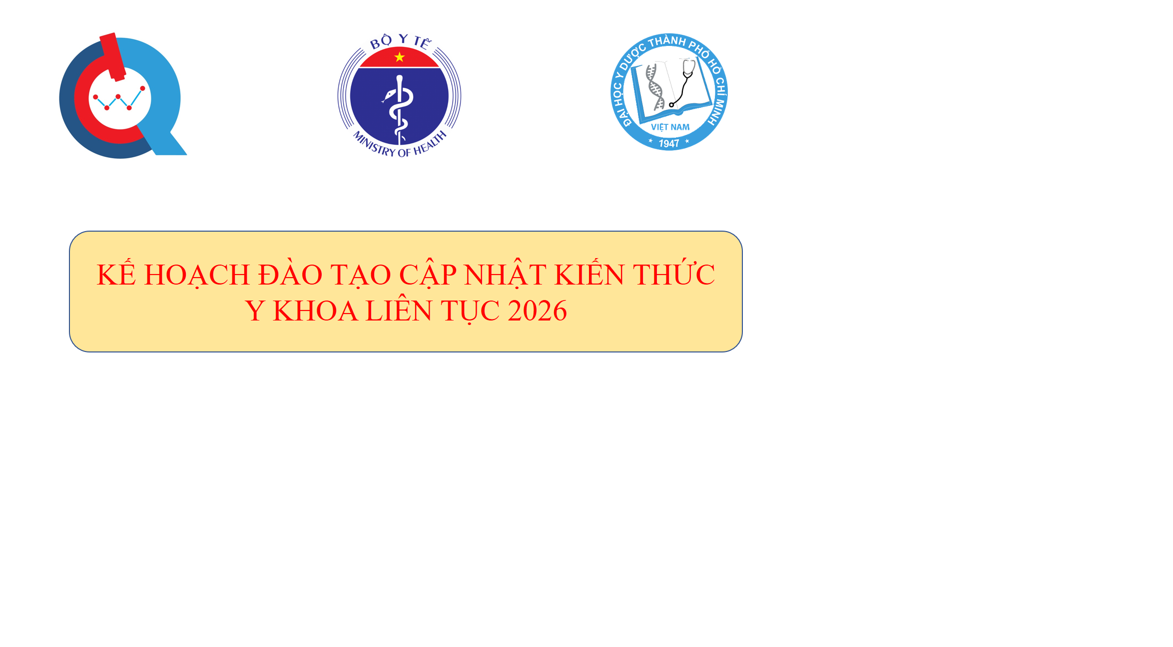 Thông báo chiêu sinh lớp “Nội kiểm chất lượng xét nghiệm học” Tháng 12.2025